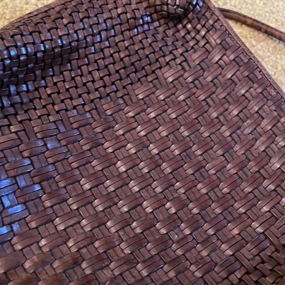 Vintage woven leather CEM purse - Picture 4 of 9